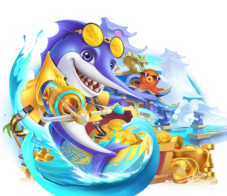 Máy slot game với biểu tượng may mắn và tiền vàng.